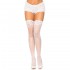Leg Avenue Stay Up Sheer Thigh Hold Ups White  UK 8 to 14