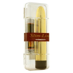 Slimline Smooth Multi Speed Vibrator Gold