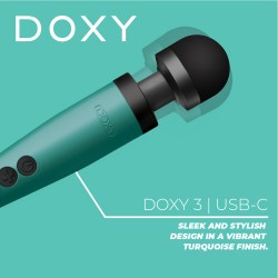 Doxy Wand 3 Turquoise USB Powered