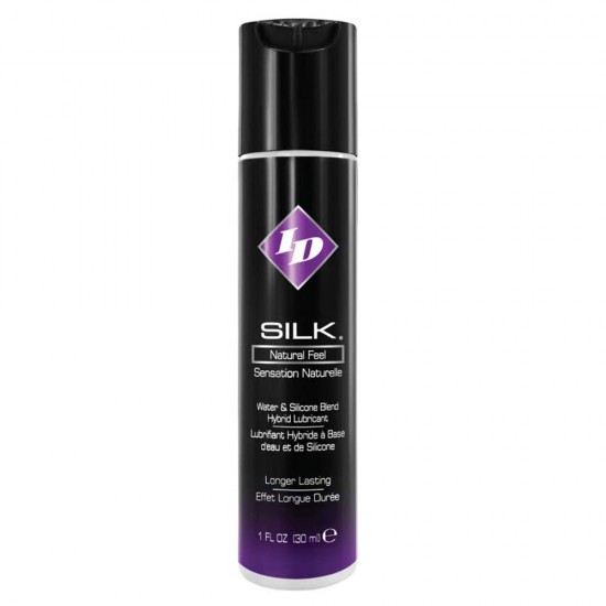 ID Silk Natural Feel Water Based Lubricant 1floz/30mls