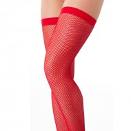 Sexy Red Fishnet Stockings